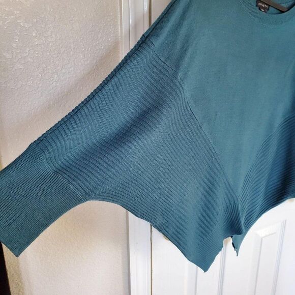 Metaphor Teal Dolman Sleeve Sweater M - Picture 5 of 6
